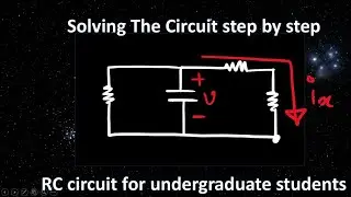 RC circuit solving math