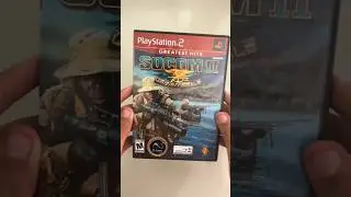 SOCOM 2: U.S. Navy Seals - Unboxing e gameplay  #socom #gamesps2 #classicgames #ps2 #playstation