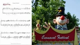 Efteling - Carnaval Festival - Piano Sheets