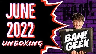 Bam Geek Box June 2022 Autograph Mystery Subscription Box Unboxing & Review!
