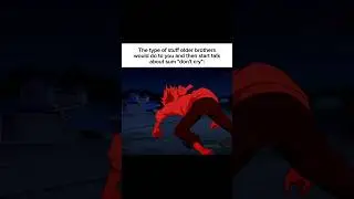 POV: What older brothers would do to you and then say 
