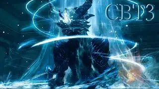 God Slayer Online 蛮荒搜神记 CBT3 - Frost Sabertooth Boss - Sorceress Gameplay
