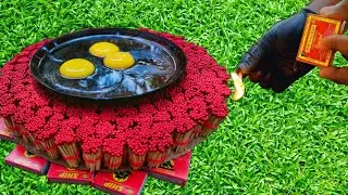 🤪🤪EGGS vs safety match | fried eggs on match | matchbox experiment|e bull jet|m4 tech|fishing freaks