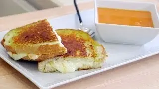 Grilled Triple Cheese Sandwich Recipe! | Grilled Cheese with Cheese on the Inside & Outside??