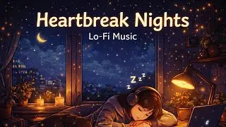 Heartbreak Nights 🌙 | Sad Midnight LoFi for Broken Hearts