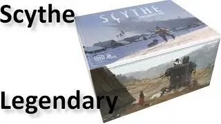 Scythe Board Game Legendary Box - Whats in the Box?