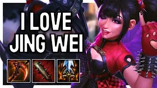 THIS IS MY NEW FAVOURITE SOLO GOD - Jing Wei Solo Ranked Conquest