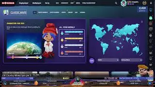 [VOD 1358] Long🌎 Reaching 10,000 Classic Games in Geo.🌎 25K Country Wheel🌏 Madagascar 🌏