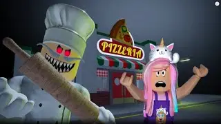 Escape Papa Pizza's Pizzeria! SCARY OBBY Roblox Gameplay Walkthrough No Death 4K