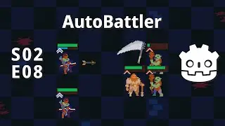 Godot 4 Autobattler Tutorial: Melee Combat (S02E08)