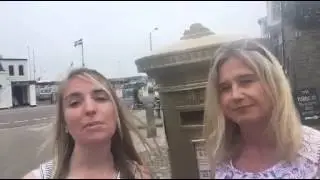 Brain Aneurysm Awareness - Gold Post Box Challenge #1 - Penzance, Cornwall