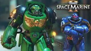 SALAMANDERS TERMINATOR vs Chaos Invasion! &ndash; Warhamer 40k: Space Marine 2 (Mod, 4K)