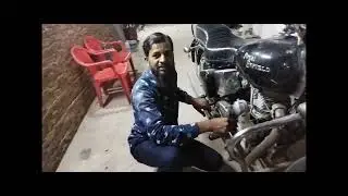 royal Enfield machismo AVL engine start nahin ho rahi thi 🤯 #bullet #oldbullet #bulletlover