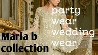 Very elegant and gorgeous MARIA B party wear and wedding wear collection 2020 beautiful ideas