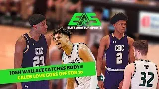 UNC Commit Caleb Love scores 30 PTS IN BATTLE vs. MEHLVILLE IN QUARTERFINALS