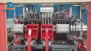4 die 1 liter plastic bottle fully automatic blow molding machine
