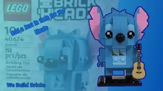 LEGO 40674 Stitch Brickheadz #LEGOBrickheadz #Stitch #WeBuildBricks
