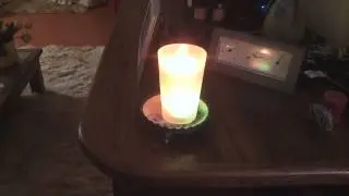 vela que muda de cor