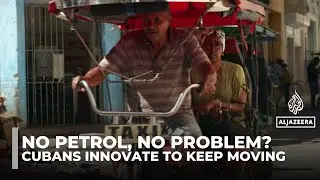 Cuba's fuel crisis forces shift to electric tricycles and bicycle taxis