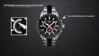 Seiko 07 DST setting sub dial