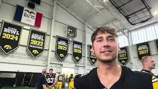 Jeremy Hecklinski talks transfer to Iowa from Wake Forest