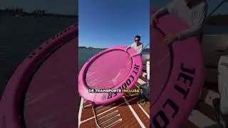 Boia Deck Infl&aacute;vel Flutuante para at&eacute; 6 pessoas Jet Cooler