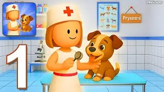 Pet Clinic - Gameplay Walkthrough Part 1 - Rescue And Treat Pets (iOS, Android)