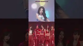 Performance of 4th-generation girl groups IVE & LE SSERAFIM at the 40th Golden Disc Awards #shorts
