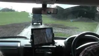 Landrover Discovery 2 TD5 offroad at Eastnor castle HD March 2012 part 1