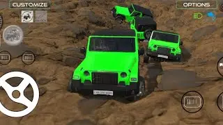 Indian drive station King vs Thar vs tution King Rockstar game 🚜🚜