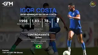 Igor Costa - Centroavante (Striker) - 2025
