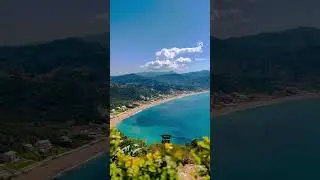 #explore #travel #nature #mountains #sun #sky #sea #beach #corfu