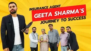 Insurance Agent Geeta Sharma-Achievement Award |Rajbir Joon #shorts #hip #healthinsurance