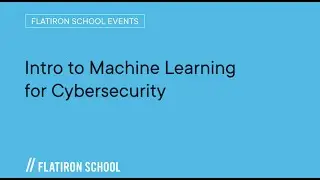 Machine Learning for Cybersecurity