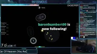[Live] Informous | Feint - Tower Of Heaven [Heaven] +HDDT 89.52% 415x | Snipe FlyingTuna {13❌}