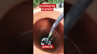 #fixing a fountain leak#leak repair#fountain