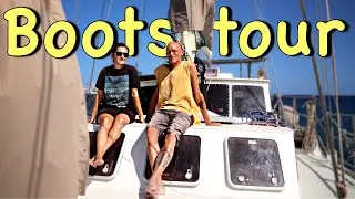 Bootstour: Riesen Stahlboot zum Leben und Forschen ⛵️ | Wir segeln 171
