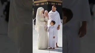 Beautiful couple First umrah in Macca #macca #islamicmusic