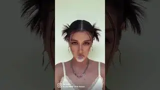Another cute y2k inspired hairstyle tutorial #shorts #hairstyles