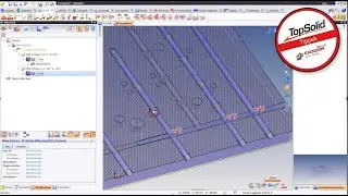 TopSolid'CAM - Fúrások keresztezésének testreszabása