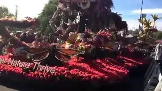 Kaiser Permanente  rose parade float 2016