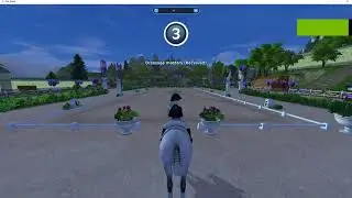Dressage Mastery 90/90 with Lv.6 G3 Lipizzaner Light Dapple Grey 2023 Equestrian Festival SSO ASMR