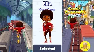 ซับเวย์:SUBWAY SURFERS 2022 :SUBWAY CITY:Ella:Core Crew
