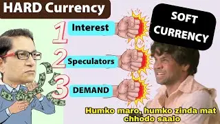 [Economy] Soft Currency vs Hard Currency Factors Affecting - income, speculation, interest