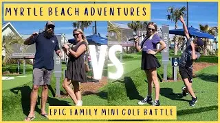 Epic Mini Golf Battle: Our Family RV Beach Adventure in Myrtle Beach