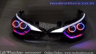Elite i20 Dual Projectors with Ultra Matrix Rainbow Angle Eyes if u want then call us on 09711510017