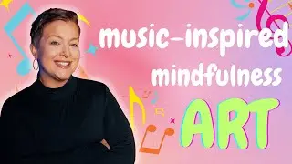 MINDFULNESS Magic in Under 5 Minutes! Easy Art Therapy Technique