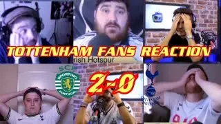 SPURT FANS REACTION TO SPORTING LISBON 2 - 0 TOTTENHAM HOTSPUR | FANS CHANNEL REACTION