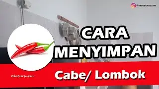 Cara Simpan Cabe di Kulkas Mini