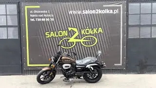 Nowy Chopper od Rometa : UM Renegade Sport - brązowy połysk - prezentacja motocykla #salon2kolka
